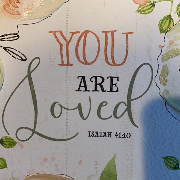 You ARE Loved Decorative Wall Plaque - Picture 2 of 6